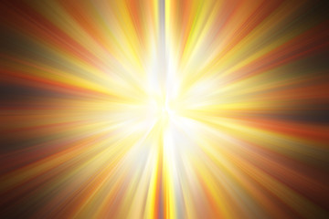 Obraz premium An abstract warm tone motion blur burst background image.