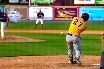 baseball player at bat