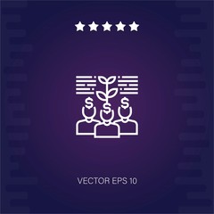 community vector icon modern illustration