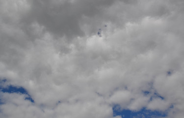  Dark sky. Dark clouds. Dark sky full of clouds before rain.