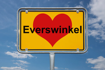 Ortstafel Everswinkel