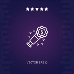forecast vector icon modern illustration