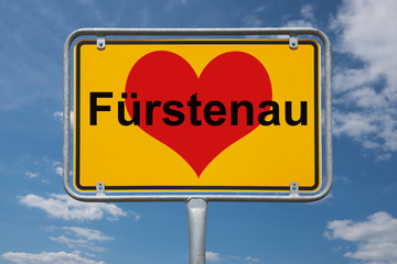 Ortstafel Fürstenau