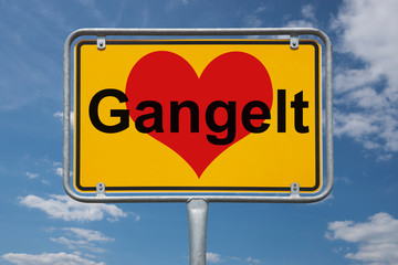 Ortstafel Gangelt