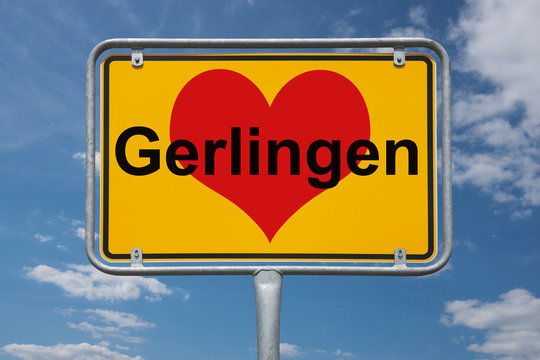 Ortstafel Gerlingen