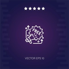 free vector icon modern illustration