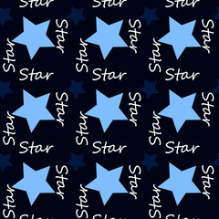 Seamless pattern with stars.Design template for wallpaper,fabric,wrapping,textile