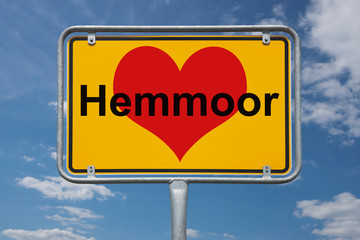 Ortstafel Hemmoor