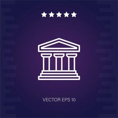 legal vector icon modern illustration