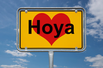 Ortstafel Hoya