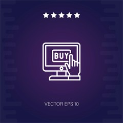 ecommerce vector icon modern illustration