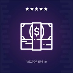 bank vector icon modern illustration