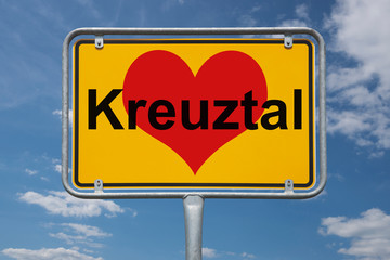 Ortstafel Kreuztal