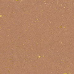Metallic Gold Sprinkled Pattern on Cork Texture Background