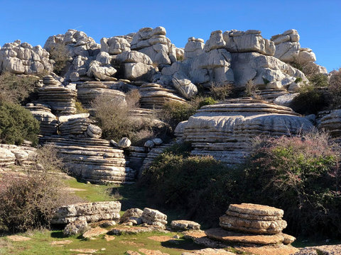 the torca national park in summer