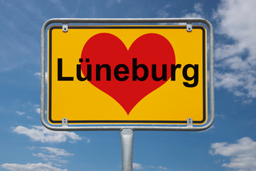 Ortstafel Lüneburg