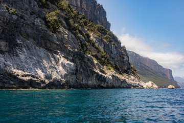 View of Coast and the Tyrrhenian Sea at Gennargentu National Park, Sardinia, Italy 4