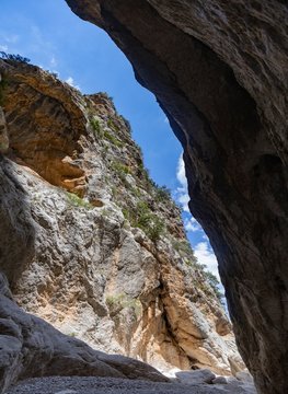 Panoramic canyon view of Gola di Gorropu, Sardinia, Italy 4