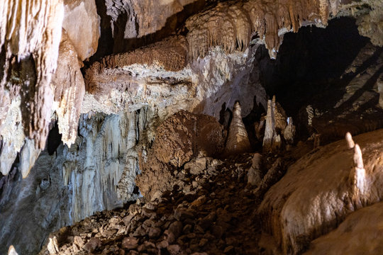 Stalactites at Grotte Is Zuddas, Sardinia, Italy 1