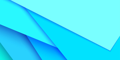 Blue paper background, Modern Banner For Design