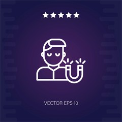 target vector icon modern illustration