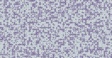 Abstract Color Halftone Dots generative art background illustration