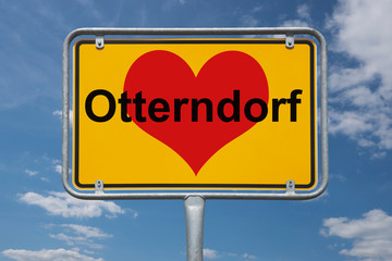 Ortstafel Otterndorf