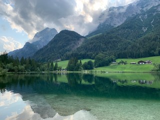lake in the mountains