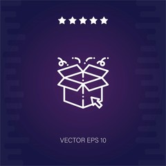 Naklejka premium product vector icon modern illustration