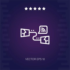 responsive vector icon modern illustration