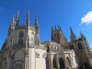 Fototapeta na wymiar Burgos gothic Cathedral