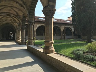 Obraz premium Florence, Tuscany, Italy - 07/14/2018: Santa Maria Novella