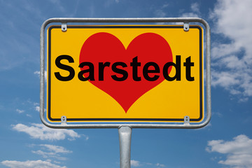 Ortstafel Sarstedt
