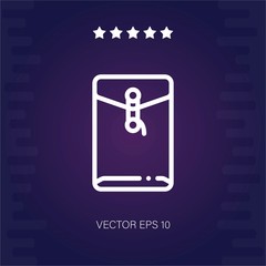 envelope vector icon modern illustration