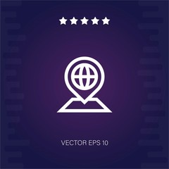 placeholder vector icon modern illustration