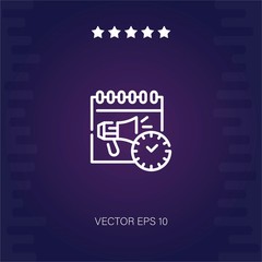 promotion vector icon modern illustration