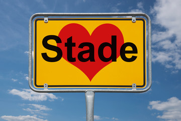Ortstafel Stade