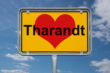 Ortstafel Tharandt