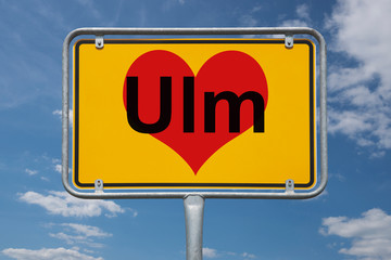 Ortstafel Ulm