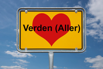 Ortstafel Verden (Aller)