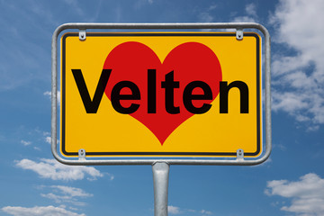 Ortstafel Velten