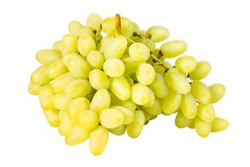 Grapes isolated on white background