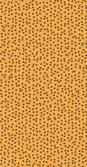 Abstract Color Halftone Dots generative art background illustration