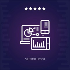 gadget vector icon modern illustration