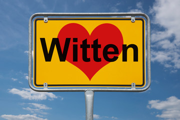 Ortstafel Witten