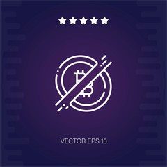 halving vector icon modern illustration