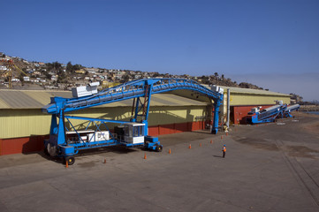 Estructuras metálicas en minería del cobre 