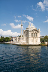 Fototapeta na wymiar Dolmabahçe Mosque, Istanbul, Turkey.