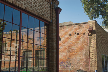 A couple of old buildings rand the idea of grass root small business 