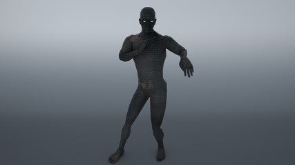 Dancing 3d character